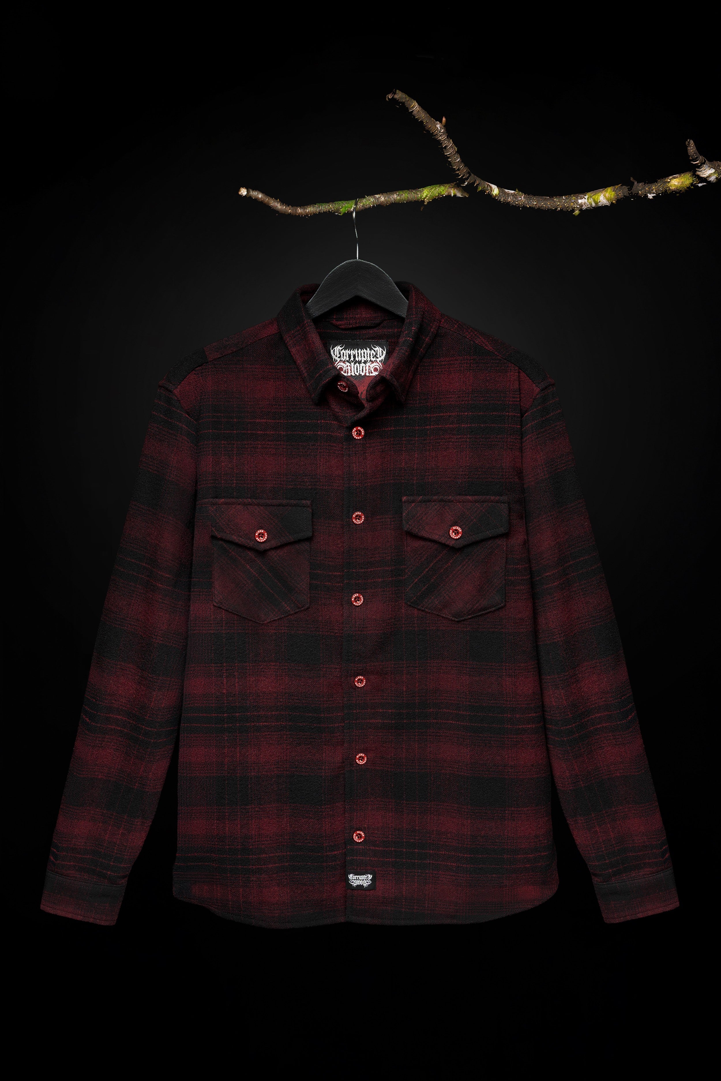 Corrupted Blood BLOODLINE FLANELL Shirts 443721