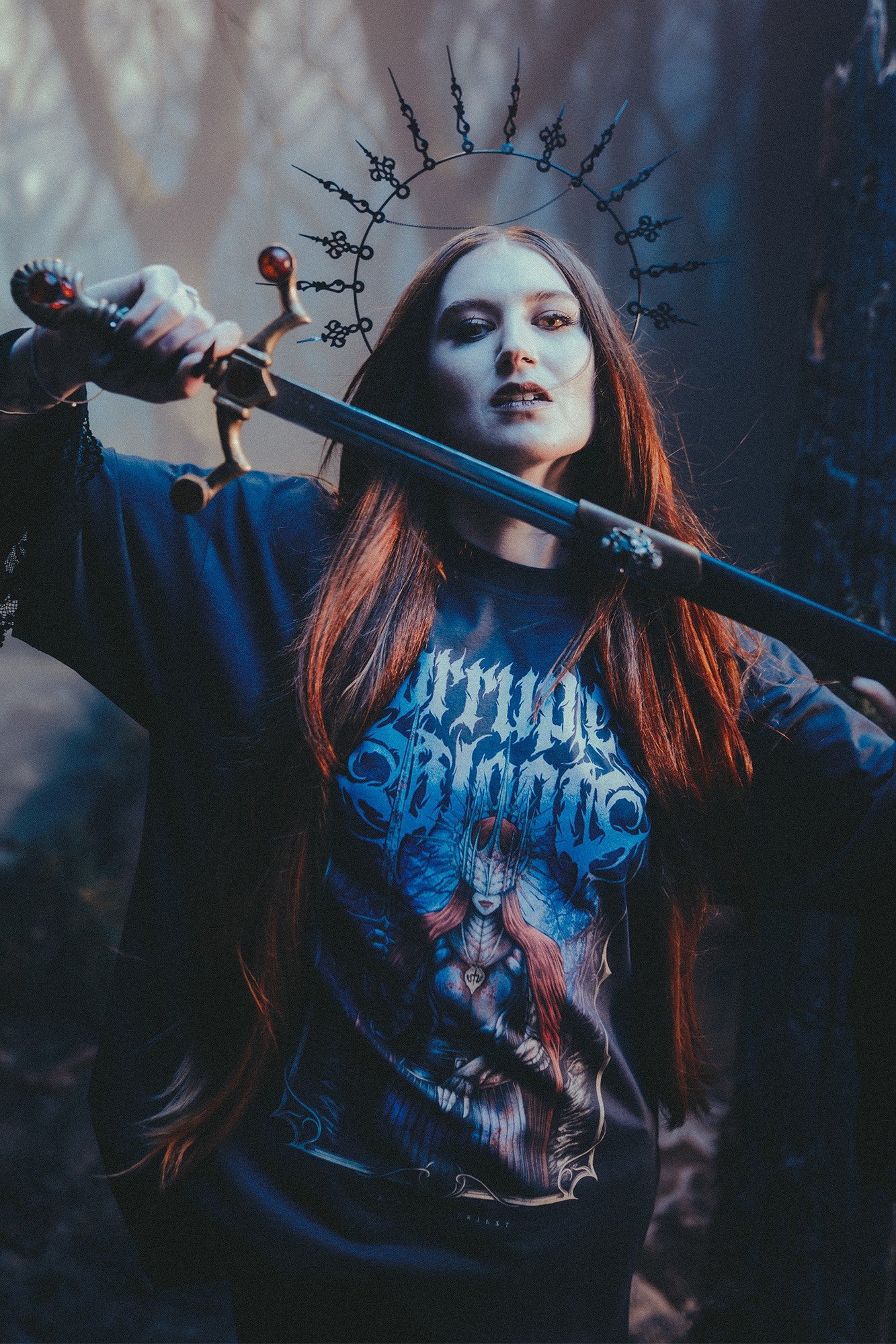 Corrupted Blood Blood Priest + SAMMELKARTE T-Shirts 431457