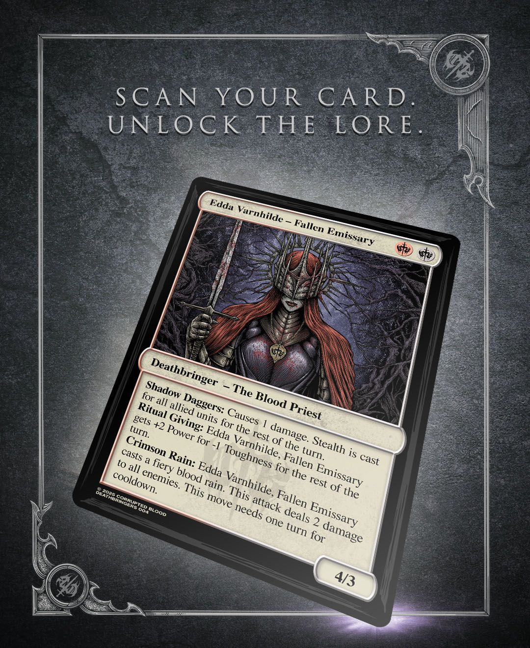 Corrupted Blood Blood Priest + SAMMELKARTE T-Shirts 431697