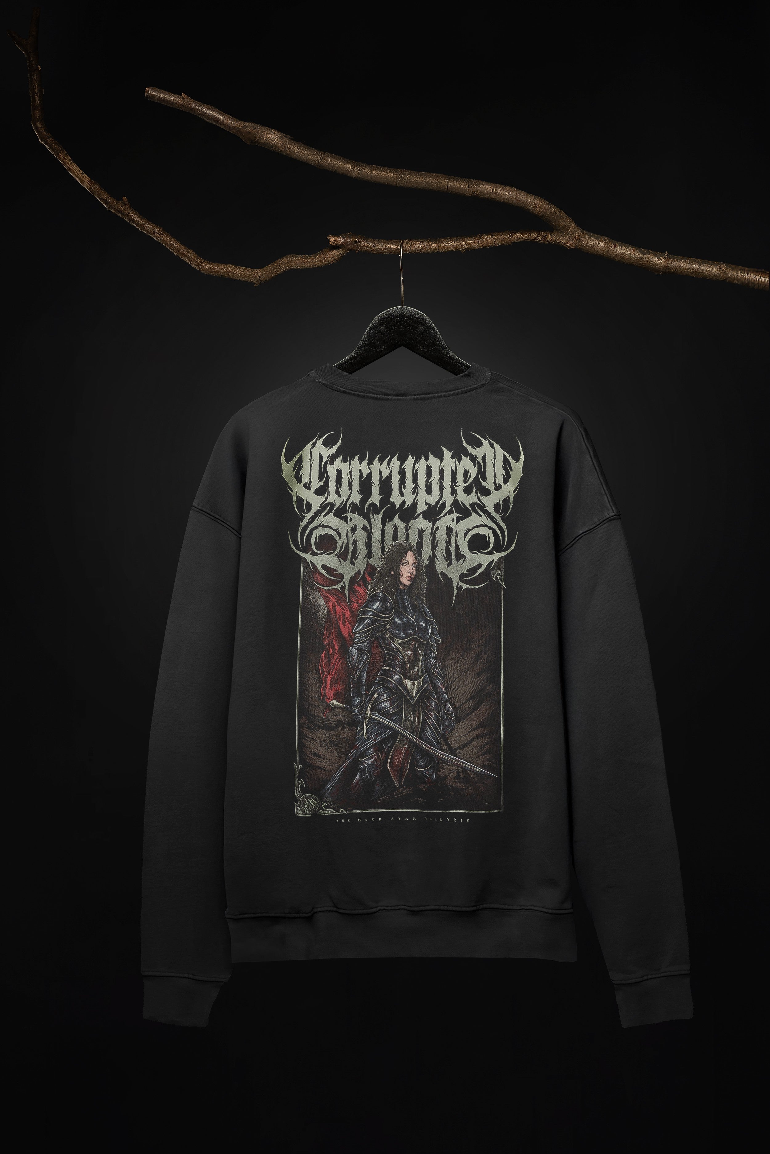 Corrupted Blood Dark Star Valkyrie + SAMMELKARTE Sweater 431388