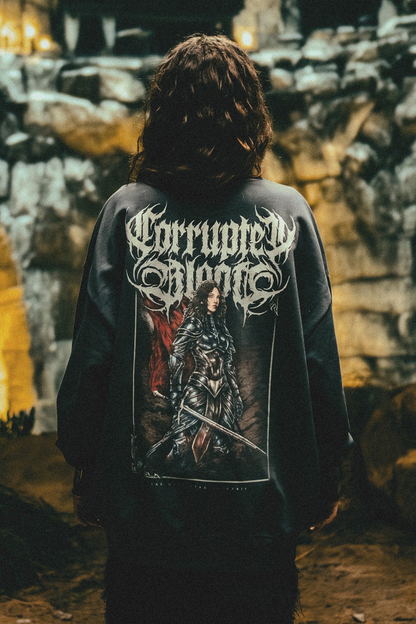 Corrupted Blood Dark Star Valkyrie + SAMMELKARTE Sweater 431443