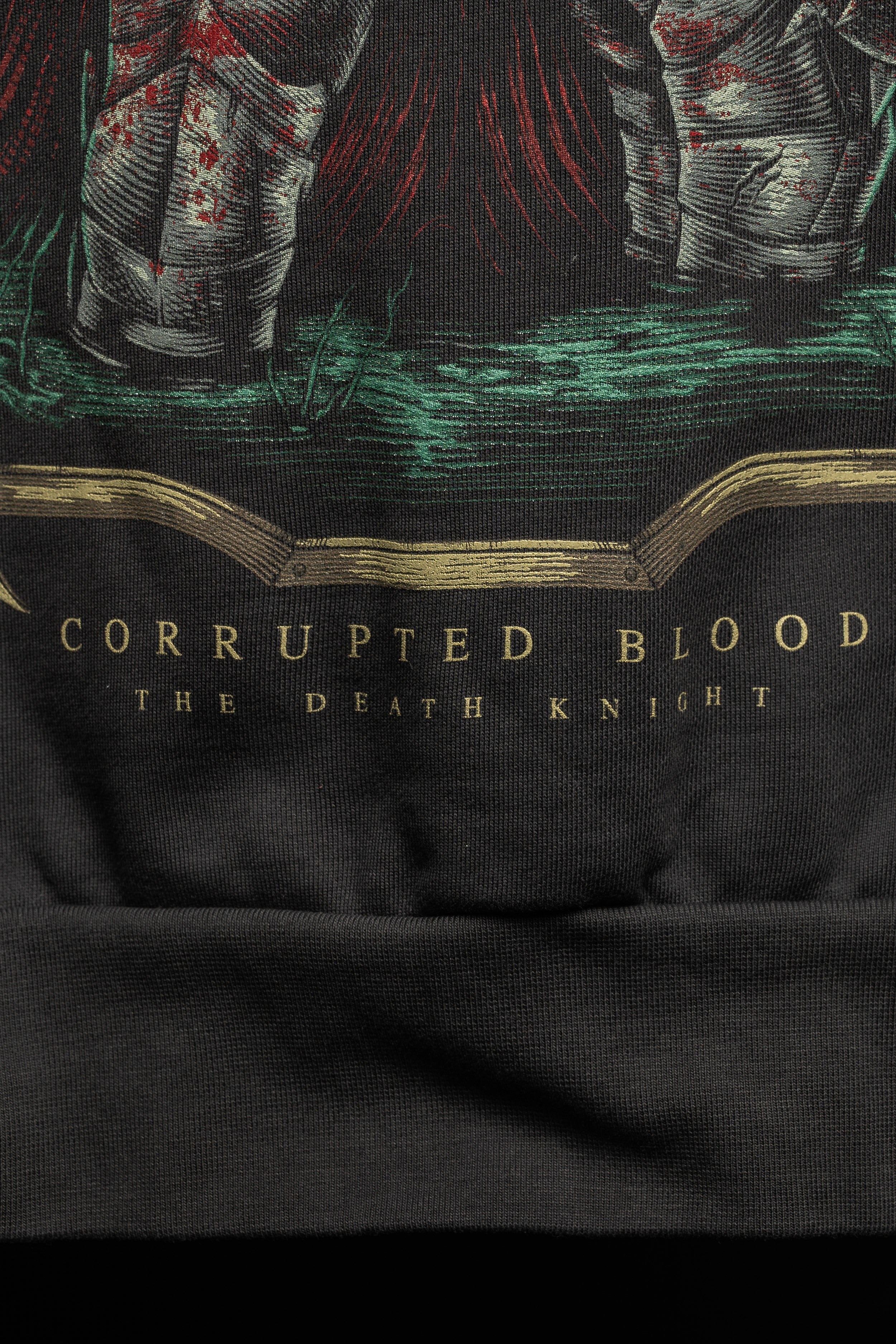 Corrupted Blood Death Knight + SAMMELKARTE Kapuzenjacke 432155