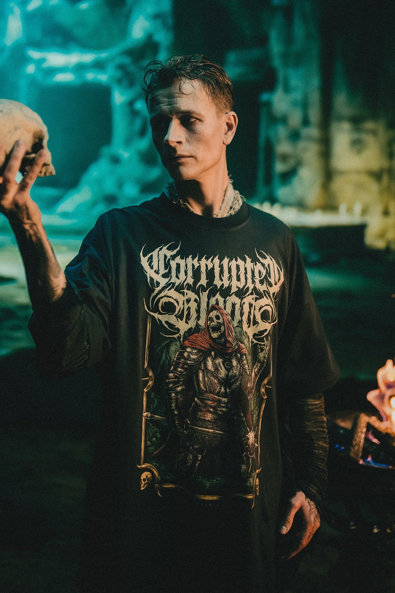 Corrupted Blood Death Knight + SAMMELKARTE T-Shirts 431447