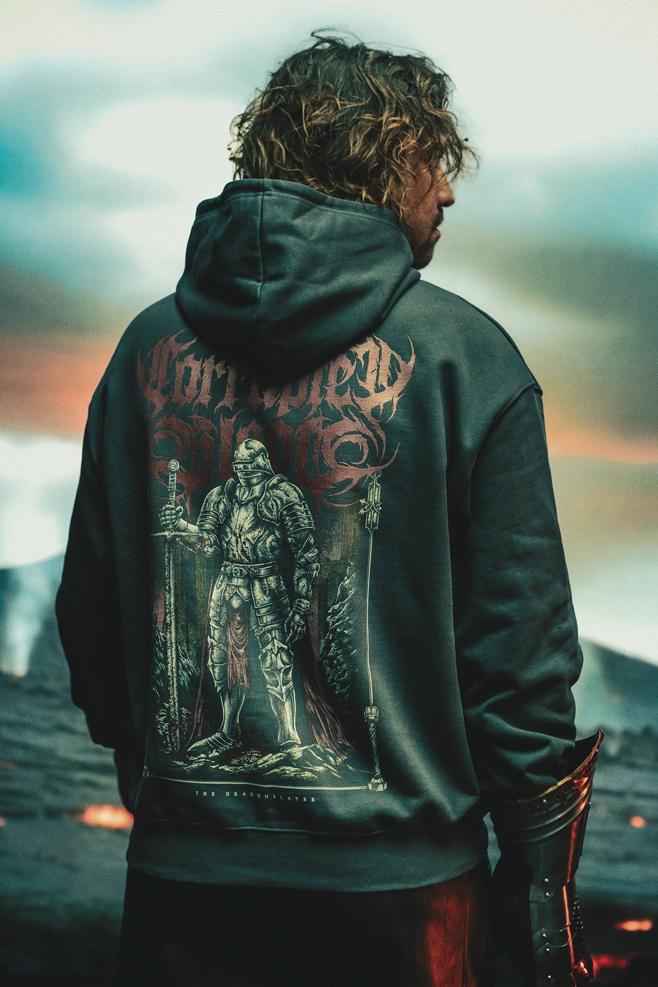 Corrupted Blood Dragonslayer + SAMMELKARTE Hoodie 431429