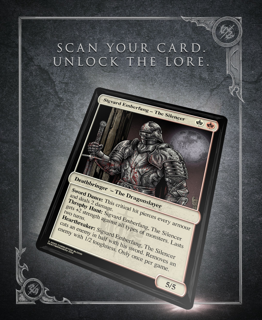 Corrupted Blood Dragonslayer + SAMMELKARTE Hoodie 431725