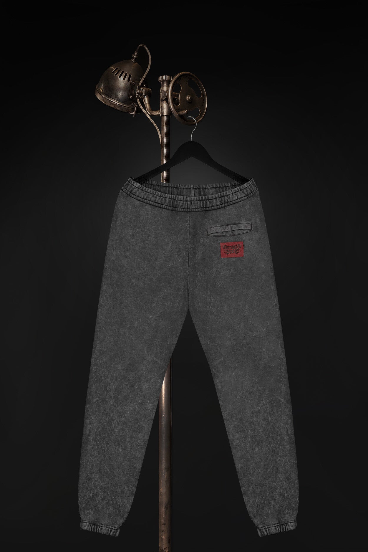 ★BADBLOOD★ [wpts23038] Kill Them Jogger Ash Gray BADBLOOD] Kill Them Jogger - Ash Gray | もごつ