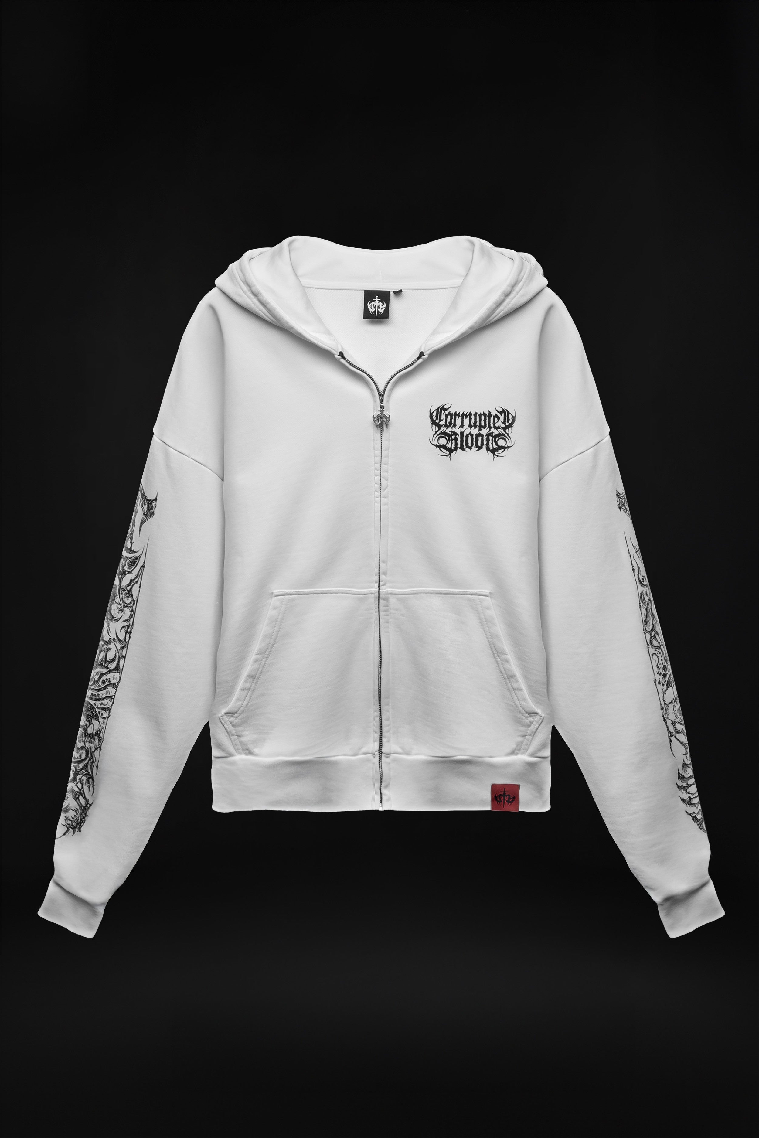 Corrupted Blood GHOST Demonicon Zipper Kapuzenjacke 424970