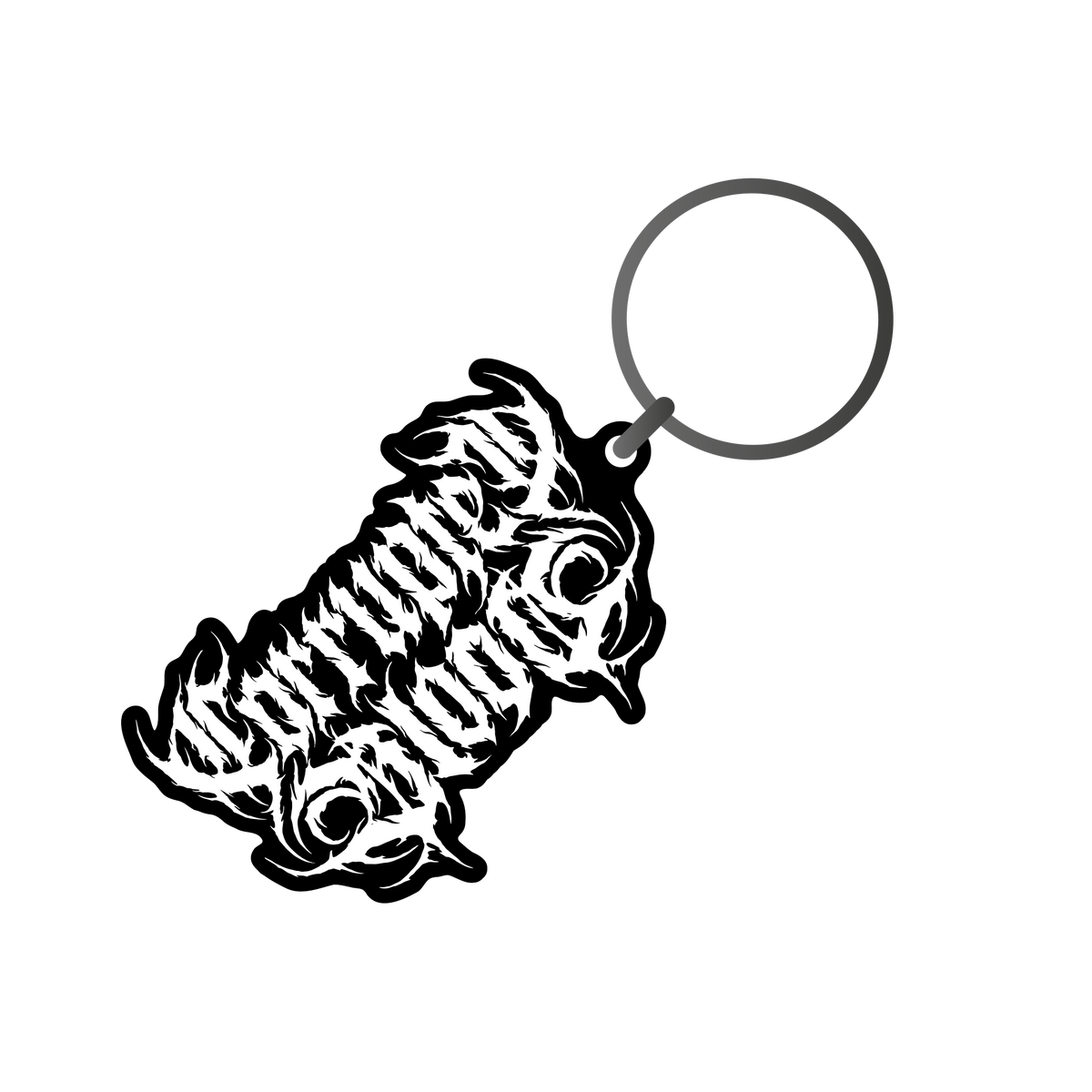 Corrupted Blood Logo Key-Chain Schlüsselanhänger 436199