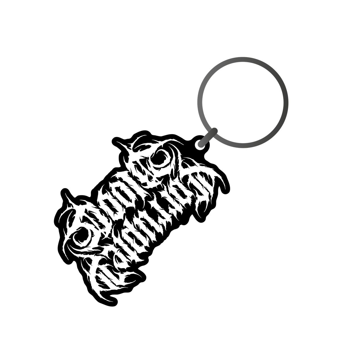 Corrupted Blood Logo Key-Chain Schlüsselanhänger 436197